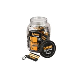 DEWALT DT7276QZ Pozi Bit Keyring 10 Piece (Jar of 50) DT7276-QZ