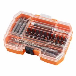 Black & Decker A7234-XJ, 12 pc(s), Hex (imperial), Phillips, Pozidriv, 45 pc(s)