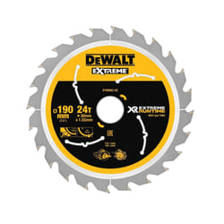 DeWALT DT99562-QZ Xtreme Runtime 190mm x 30mm 24T Sawblade