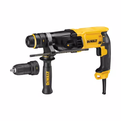 DeWALT D25134K-QS, Keyless, Black, Yellow, 2.6 cm, 5540 bpm, 6.5 cm, 3 cm