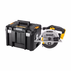 DeWALT DCS391NT-XJ, Particle board, Wood, Black, Yellow, Magnesium, 16.5 cm, 5150 RPM, 5.5 cm