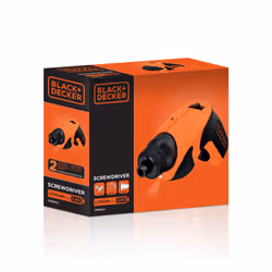 Black & Decker CS3651LC-QW power screwdriver/impact driver 180 RPM Black, Orange