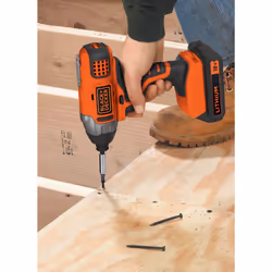 Black & Decker BDCIM18N-XJ power screwdriver/impact driver 3000 RPM Black, Orange - Additional view 6