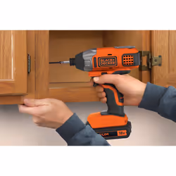 Black & Decker BDCIM18N-XJ power screwdriver/impact driver 3000 RPM Black, Orange - Additional view 7