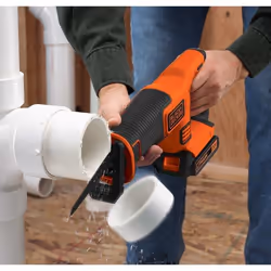 Black & Decker BDCR18N-XJ reciprocating saw 3000 spm Black, Orange - Additional view 4