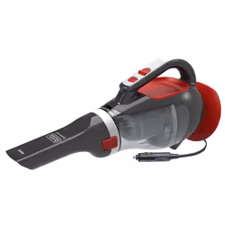 Black & Decker ADV1200, Dry, 1053 l/min, Bagless, Grey, Red, 0.61 L, 5 m