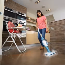 Black & Decker 9IN1 Steam-mop Steam mop 0.5 L 1300 W Turquoise, White