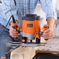 Black & Decker KW1200EKA-QS router/trimmer Black, Grey, Orange - Additional view 5