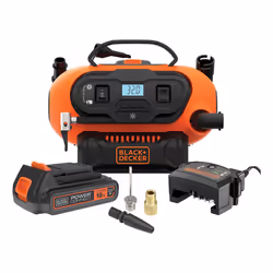 Black & Decker BDCINF18N-QS air compressor 160 l/min AC/Cigar lighter