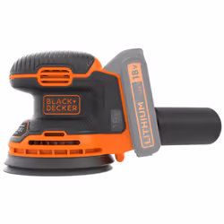 Black & Decker BDCROS18N-XJ portable sander Orbital sander 12000 RPM Black, Orange - Additional view 4