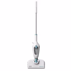 Black & Decker FSMH13E10, White, Buttons, 4.8 m, 1300 W, 25 s, 15 min