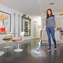 Black & Decker FSMH13E10 steam cleaner 1300 W White