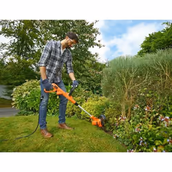 Black & Decker BESTA525-GB brush cutter/string trimmer 25 cm 450 W AC Black, Orange - Additional view 4