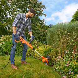 Black & Decker BESTA530CM-GB brush cutter/string trimmer 550 W AC Black, Orange - Additional view 4