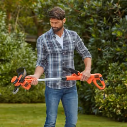 Black & Decker BESTA530CM-GB brush cutter/string trimmer 550 W AC Black, Orange - Additional view 5