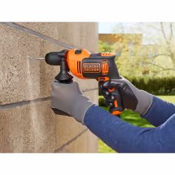 Black & Decker BEH710-QS drill 2800 RPM Black, Orange - Additional view 6