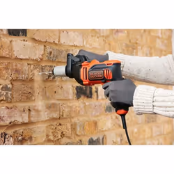 Black & Decker BEH850-QS drill 3100 RPM Keyless Black, Orange - Additional view 4