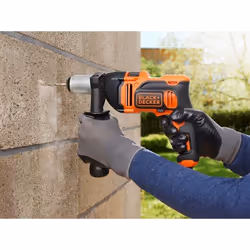 Black & Decker BEH850-QS drill 3100 RPM Keyless Black, Orange - Additional view 6