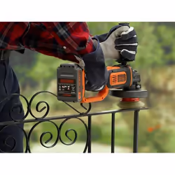 Black & Decker BCG720N angle grinder 12.5 cm 8600 RPM