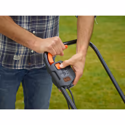 Black & Decker BEMW451-GB lawn mower Push lawn mower AC Black, Orange - Additional view 5