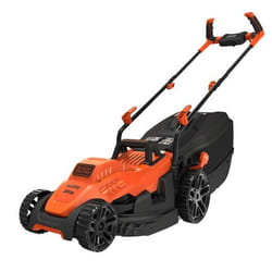 Black & Decker BEMW461BH-QS lawn mower Walk behind lawn mower AC Black, Orange