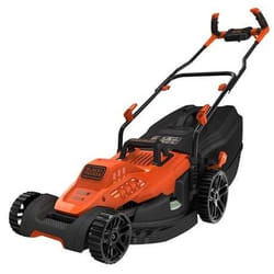 Black & Decker BEMW481BH lawn mower Push lawn mower AC Black, Orange