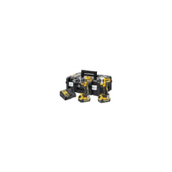 DCK266M2T-GB DeWalt DCK266M2T Brushless 18v Combi Drill & Impact Driver Inc 2x 4.0Ah Batts in TSTAK Case