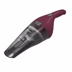 Black & Decker NVC115W, Dry, Filtering, 630 l/min, Bagless, Grey, Purple, 0.385 L