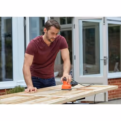 Black & Decker BEW210-GB portable sander Disc sander 13000 RPM Orange - Additional view 4