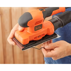 Black & Decker BEW220-GB portable sander Sheet sander 14000 RPM Black, Orange - Additional view 6