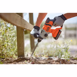 Black & Decker BCD900B-XJ drill 1880 RPM SDS Plus Black, Orange - Additional view 8