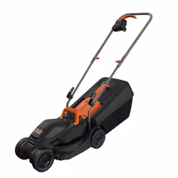 Black & Decker BEMW351-QS, Walk behind lawn mower, 32 cm, 2 cm, 6 cm, Rotary blades, 35 L
