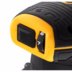 DeWALT DCW210P2-QW portable sander Sheet sander 12000 OPM Black, Orange