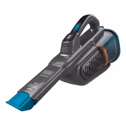 Black & Decker BHHV320J, Dry, Cyclonic, Upholstery, Bagless, Blue, Titanium, 0.7 L