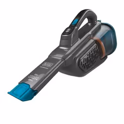 Black & Decker Dustbuster, Dry, Filtering, Dust bag, Black, Blue, 0.7 L, Battery