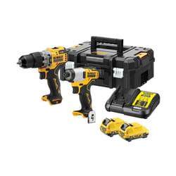 DCK2111L2T XR Bushless Sub-Compact Twin Pack 12V 2 x 3.0Ah Li-ion DEWDCK2111L2