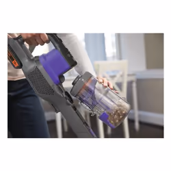 Black & Decker BHFEV182CP-GB stick vacuum/electric broom 2-in-1 stick vacuum Battery Dry Bagless 0.65 L Purple, Titanium 2 Ah - Additional view 5