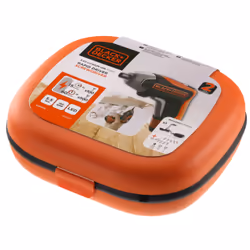 Black & Decker BLACK+DECKER 3.6V Cordless Rapid Screwdriver with Bits and Storage Case (BCF611CK-GB)