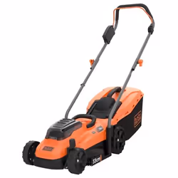 Black & Decker BCMW3318L2, Push lawn mower, 250 m², 33 cm, 2.5 cm, 6.5 cm, 35 L