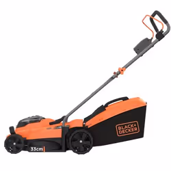 Black & Decker BCMW3318L2 Push lawn mower Battery Black, Orange
