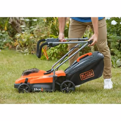 Black & Decker BCMW3336N Push lawn mower Battery Black, Orange - Additional view 8