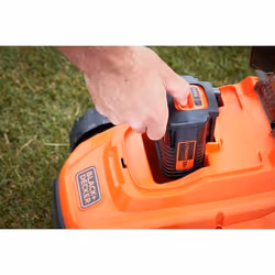 Black & Decker BCMW3336L1 Push lawn mower Battery Black, Orange - Additional view 4