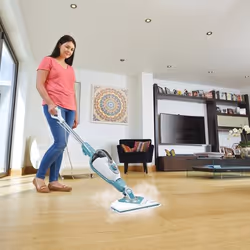 Black & Decker BHSM1610DSM Portable steam cleaner 0.5 L 1600 W Aqua colour, White - Additional view 6