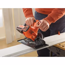 Black & Decker BDCCS18C1-GB portable circular saw Black, Orange - Additional view 4