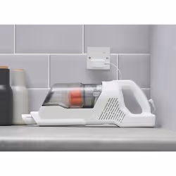Black & Decker BHFEA515J stick vacuum/electric broom Battery Dry Cyclonic Bagless 0.5 L Orange, White 1.5 Ah