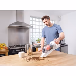 Black & Decker BHFEA515J stick vacuum/electric broom Battery Dry Cyclonic Bagless 0.5 L Orange, White 1.5 Ah