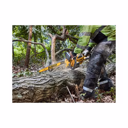 Dewalt DCMCS574X1 FlexVolt Cordless Brushless Chainsaw 45cm Bar 54V 1x 9.0Ah