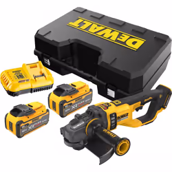 Dewalt DCG460X2 54v XR Flexvolt Cordless 230mm Grinder 9" + 2x 9ah Batteries