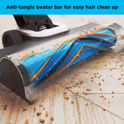Black & Decker BHFEB520D1-GB stick vacuum/electric broom 2-in-1 stick vacuum Battery Dry Bagless Black, Silver, Transparent, White 2 Ah - Additional view 4