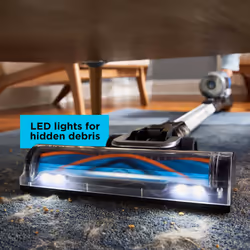 Black & Decker BHFEB520D1-GB stick vacuum/electric broom 2-in-1 stick vacuum Battery Dry Bagless Black, Silver, Transparent, White 2 Ah - Additional view 5